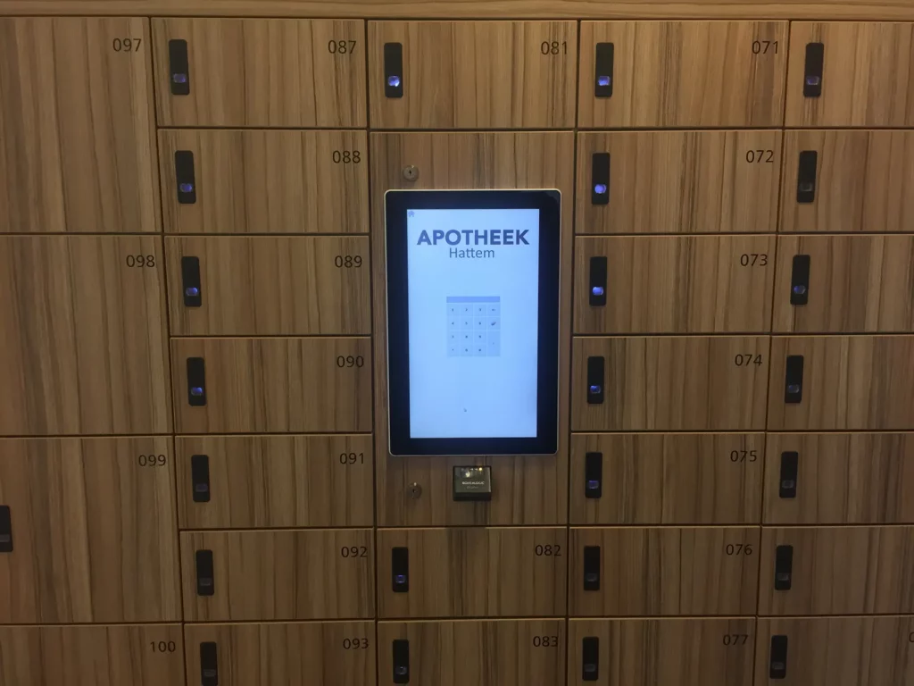 Slimme medicijnautomaat apotheek